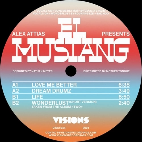 ALEX ATTIAS PRES. EL MUSTANG / アレツクス・アティアス・プレゼンツ・エル・ムスタング / LIFE EP