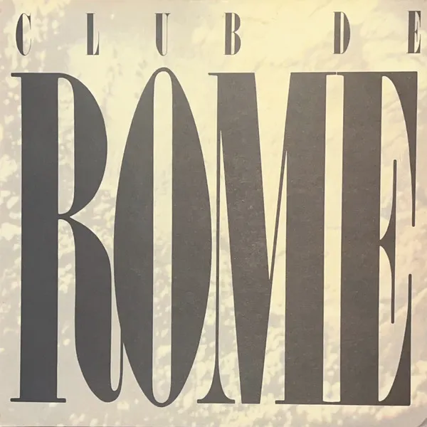 CLUB DE ROME / CLUB DE ROME