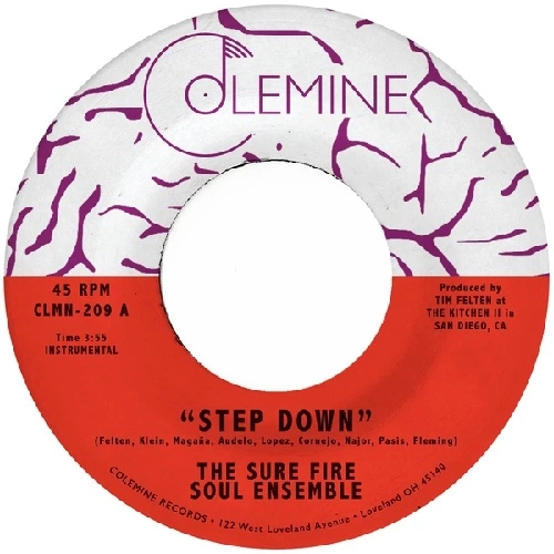 SURE FIRE SOUL ENSEMBLE / STEP DOWN / LA FACHADA (CLEAR VINYL)