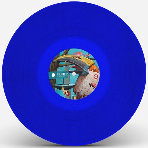 FISHER (DIRTYBIRD) / YA KIDDING (SEBASTIEN V & SOLARDO REMIXES) (TRANSPARENT BLUE VINYL REPRESS)