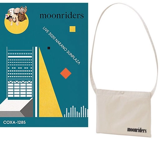 moonriders / ムーンライダーズ / LIVE 2020 NAKANO SUNPLAZA（Blu-ray） ナチュラル サコッシュ付きセット