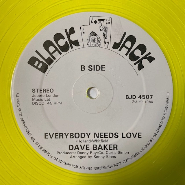 DAVE BAKER / デイヴ・ベイカー / GLOW OF LOVE