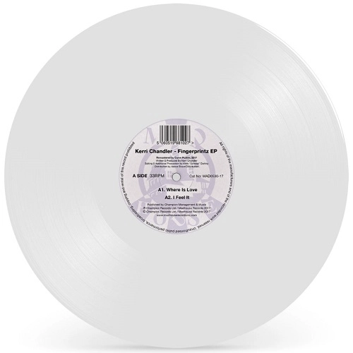 KERRI CHANDLER / ケリー・チャンドラー / FINGERPRINTZ EP (WHITE VINYL REPRESS)