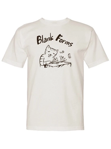 AKIO SUZUKI / 鈴木昭男 / T-SHIRT (CLASSIC DESIGN, BLACK ON NATURAL) XL