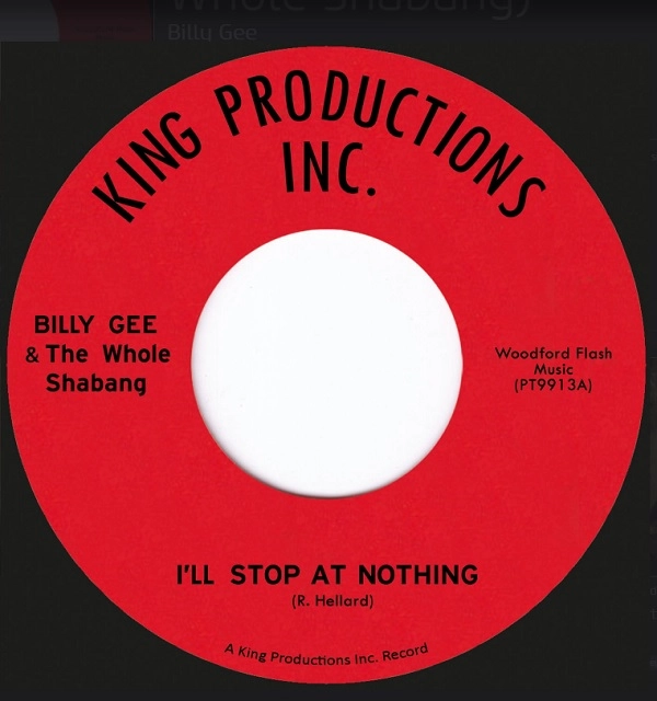 BILLY GEE / I'LL STOP NOTHING(FEAT. THE WHOLE SHABANG)