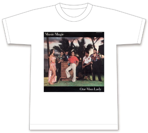 MUSIC MAGIC / ミュージック・マジック / ワン・マン・レディー (Tシャツ/WHITE/Mサイズ)