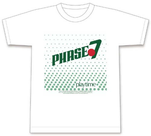 PHASE 7 / フェイズ7 / プレイタイム　(Tシャツ/WHITE/Lサイズ)