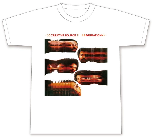 CREATIVE SOURCE / クリエイティヴ・ソース / マイグレイション＋２ (Tシャツ/WHITE/Mサイズ)
