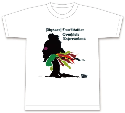 HYSEAR DON WALKER / ハイゼア・ドン・ウォーカー / コンプリート・エクスプレッションズ VOL.1　(Tシャツ/WHITE/Lサイズ)