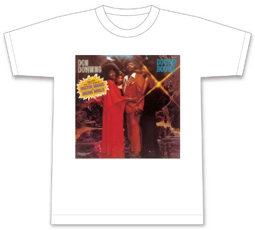 DON DOWNING / ドン・ダウニング / DOCTOR BOOGIE＋4　(Tシャツ/WHITE/Lサイズ)