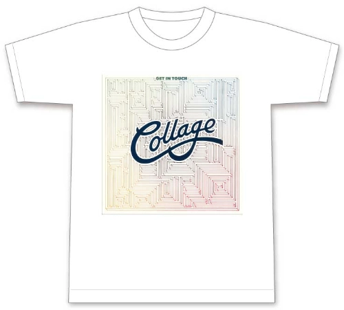 COLLAGE / コラージュ / GET IN TOUCH＋1　(Tシャツ/WHITE/Lサイズ)