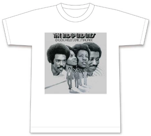INDEPENDENTS (SOUL) / インディペンデンツ (SOUL) / チャック・ヘレン・エリック・モーリス＋３　(Tシャツ/WHITE/Lサイズ)