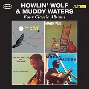 HOWLIN' WOLF & MUDDY WATERS / ハウリン・ウルフ & マディ・ウォーターズ / フォー･クラシック･アルバムズ / WOLF - FOUR CLASSIC ALBUMS
