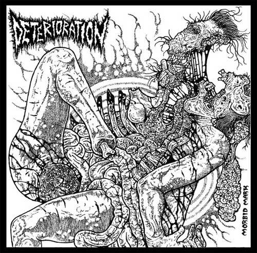 DETERIORATION : MELLOW HARSHER / SPLIT (7")