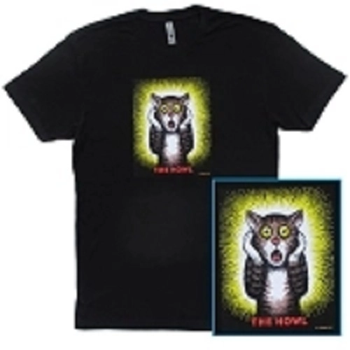 ROBERT CRUMB / ロバート・クラム / THE HOWL BLACK TEE SHIRT(M SIZE)