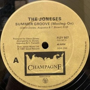 JONESES / SUMMER GROOVE