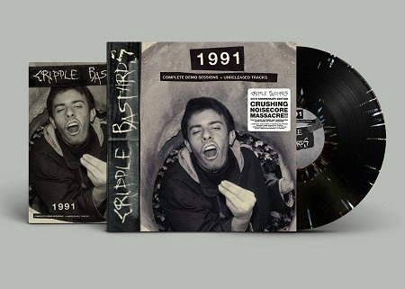 CRIPPLE BASTARDS / クリップル・バスターズ / 1991:COMPLETE DEMO SESSIONS+UNRELEASED TRACKS (LP/DIEHARD SPLATTER WHITE ON BLACK)