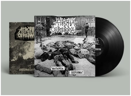 ATROFIA CEREBRAL / MATANZA EXTREMA (LP/SOLID BLACK VINYL)