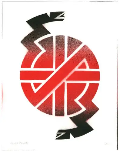 DAVID KING (PUNK) / デヴィッド・キング / STENCILS - PAST, PRESENT AND CRASS (BOOK)