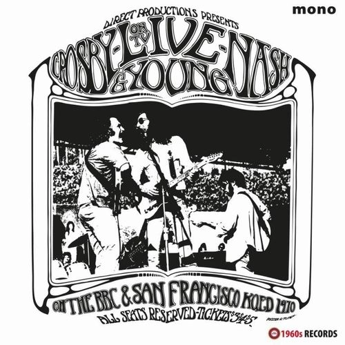CROSBY, STILLS, NASH & YOUNG / クロスビー・スティルス・ナッシュ&ヤング / LIVE ON TV 1970 (LP)