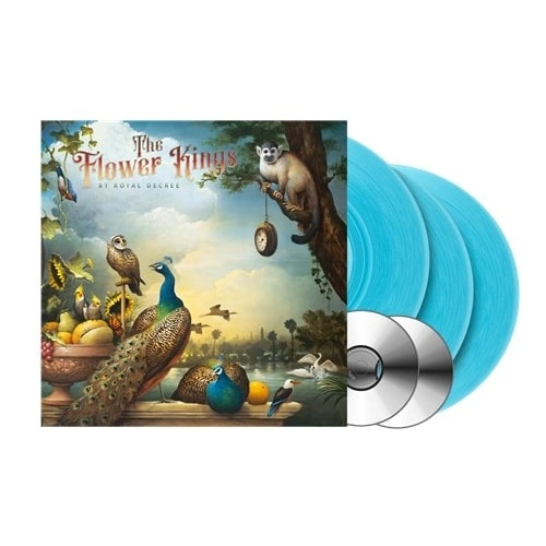 THE FLOWER KINGS / ザ・フラワー・キングス / BY ROYAL DECREE: LTD. TRANSP. LIGHT BLUE COLOURED 3LP+2CD BOX SET