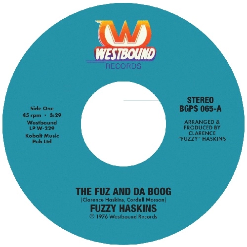 FUZZY HASKINS / ファズィー・ハスキンス / FUZ AND DA BOOG / COOKIE JAR (ALTERNATE)