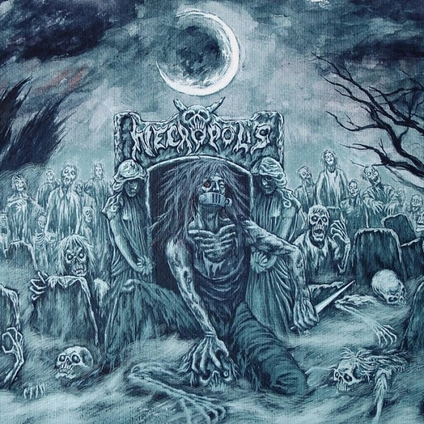 NECROPOLIS (US/Georgia:Thrash Metal) / THOUGHT ABOUT DEATH LATELY