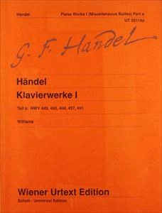 GEORGE FREDERIC HANDEL / ジョージ・フレデリック・ヘンデル / KLAVIERWERKE Ⅰ / KLAVIERWERKE 1