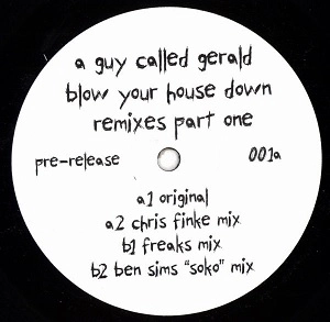 A GUY CALLED GERALD / ア・ガイ・コールド・ジェラルド / BLOW YOUR HOUSE DOWN REMIXES PART 1