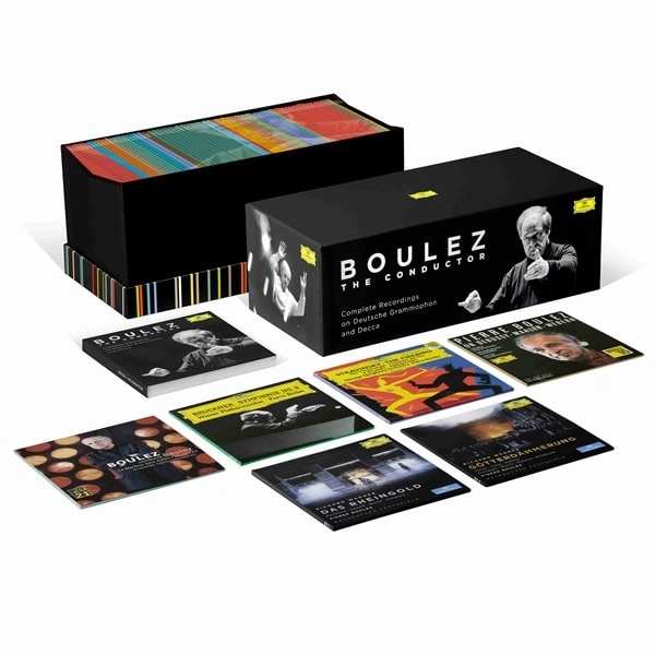 PIERRE BOULEZ / ピエール・ブーレーズ / THE CONDUCTOR [COMPLETE RECORDINGS ON DG & PHILIPS]