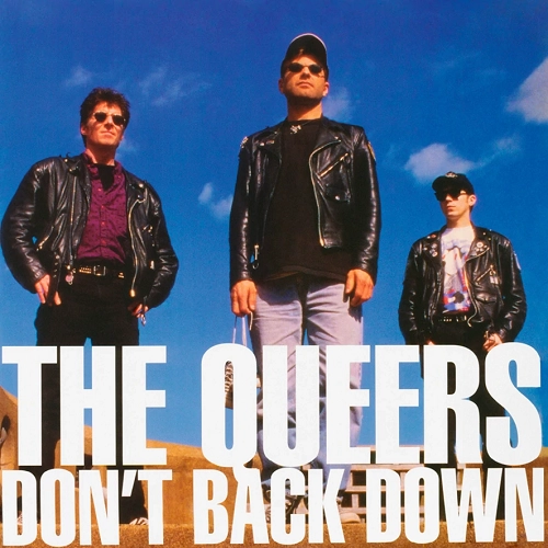 QUEERS / クイアーズ / DON'T BACK DOWN (LP/WHITE/BLUE VINYL)