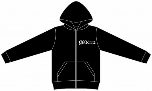 the GALZE / XXXL / ZIP UP HOODIE