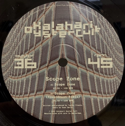 LIQUID EARTH / SCOPE ZONE (INCL. YOUANDEWAN REMIX)