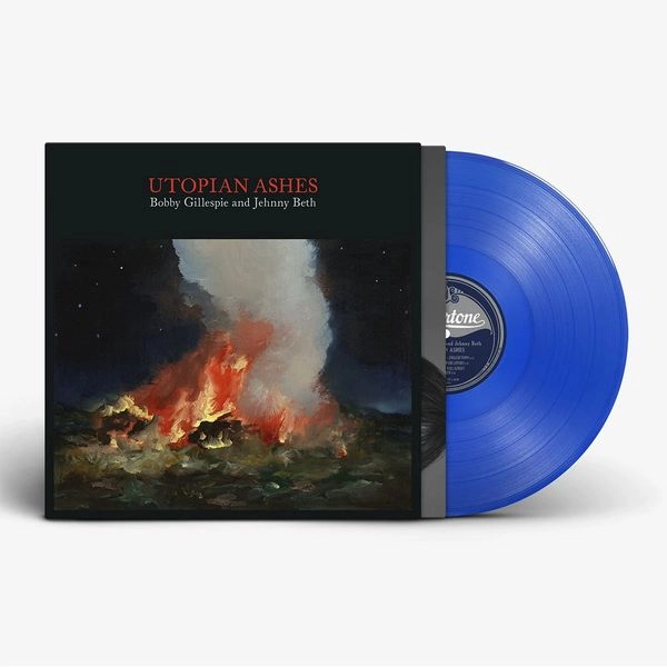 BOBBY GILLESPIE & JEHNNY BETH / ボビー・ギレスピー&ジェニー・ベス / UTOPIAN ASHES (LIMITED BLUE LP)