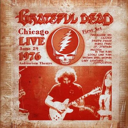 GRATEFUL DEAD / グレイトフル・デッド / LIVE AT AUDITORIUM THEATRE IN CHICAGO JUNE 29, 1976 FIRST SET (LP) / LIVE AT AUDITORIUM THEATRE IN CHICAGO JUNE 29, 1976 FIRST SET