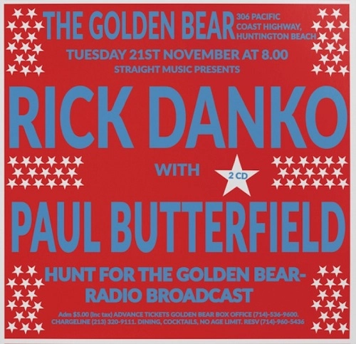 RICK DANKO & PAUL BUTTERFIELD / リック・ダンコ&ポール・バターフィールド / ハント・フォー・ザ・ゴールデン・ベアー 1979 / HUNT FOR THE GOLDEN BEAR 1979