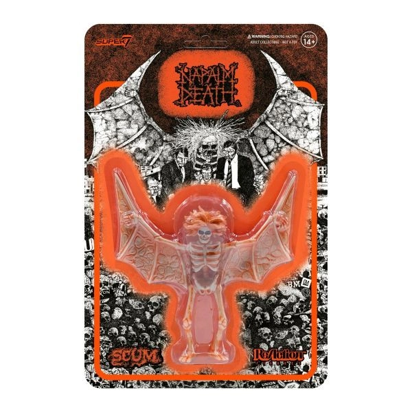 NAPALM DEATH / ナパーム・デス / SCUM DEMON <REACTION FIGURE/ORANGE>