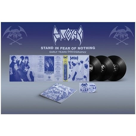 RIVERGE / リヴァージ / STAND IN FEAR OF NOTHING - EARLY YEARS DISCOGRAPHY <SOLID BLACK VINYL>