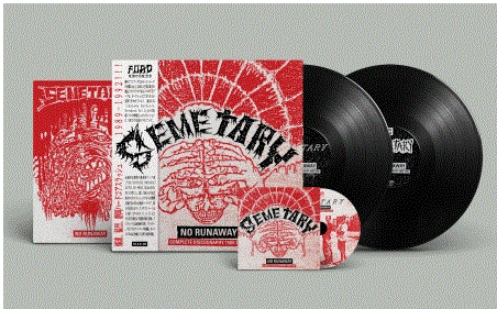 SEMETARY / NO RUNAWAY - COMPLETE DISCOGRAPHY 1989-1992 (2LP+CD/SOLID BLACK VINYL)