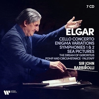 JOHN BARBIROLLI / ジョン・バルビローリ / ELGAR: ORCHESTRAL WORKS, CELLO CONCERTO, SEA PICTURES, DREAM OF GERONTIUS (7CD:BOX)