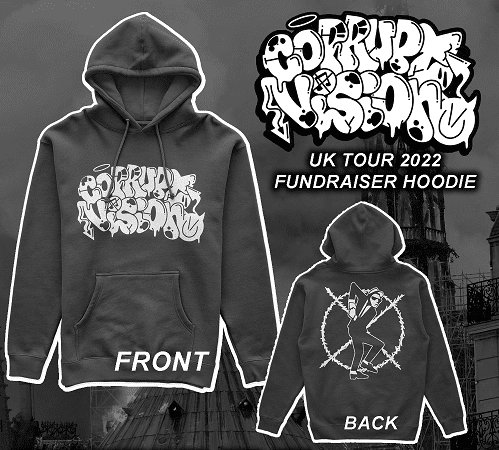 CORRUPT VISION / M/HOODIE