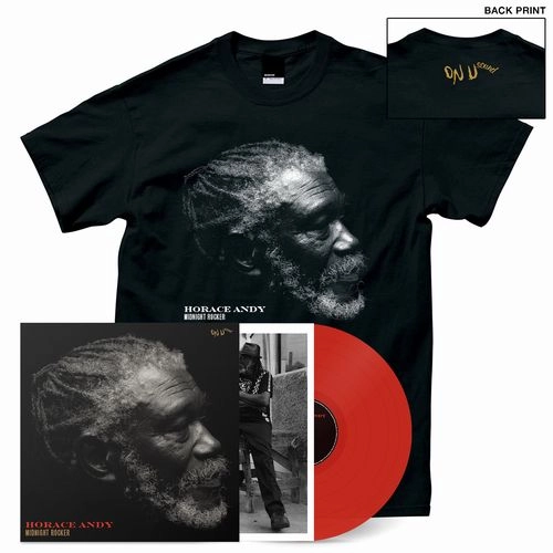 HORACE ANDY / ホレス・アンディ / MIDNIGHT ROCKER OBI LP(RED)+T-SHIRTS M / MIDNIGHT ROCKER 限定帯付輸入盤LP (RED)+TシャツM