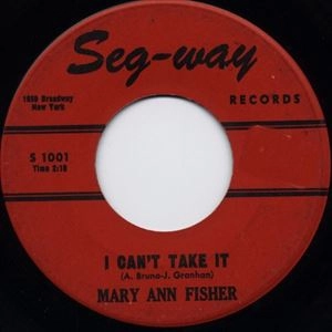 MARY ANN FISHER / メアリー・アン・フィッシャー / I CAN'T TAKE IT