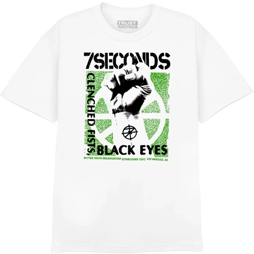 7 SECONDS / セブン・セカンズ / M/CLENCHED T-SHIRT