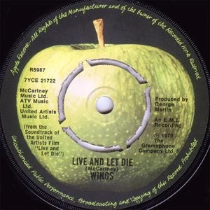 WINGS / ウィングス / LIVE AND LET DIE