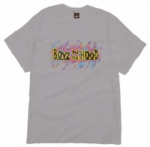 RAP TEES / BOYZ N THE HOOD LOGO 2 S/S TEE (SPORTS GRAY L)