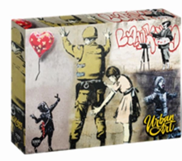 BANKSY / BANKSY GRAFFITI PAINTER (1000PC) PUZZLE