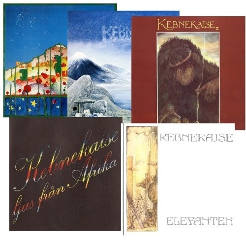 KEBNEKAISE / ケブネカイゼ / 紙ジャケットCD 5タイトル まとめ買いセット