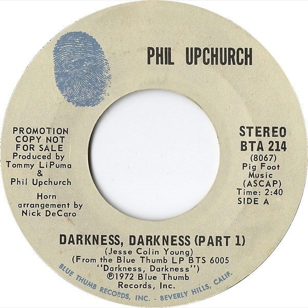 PHIL UPCHURCH / フィル・アップチャーチ / DARKNESS, DARKNESS