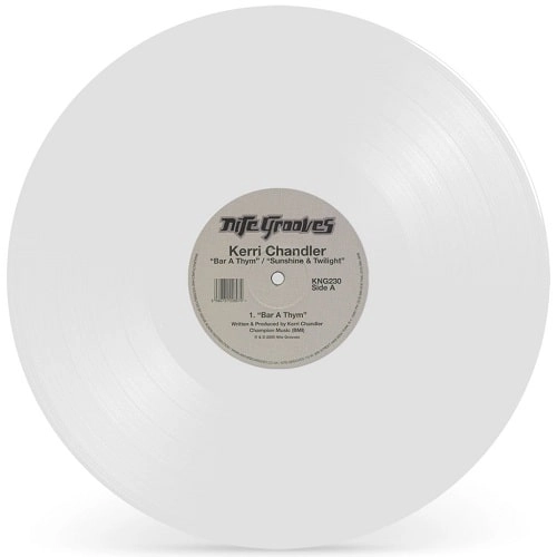 KERRI CHANDLER / ケリー・チャンドラー / BAR A THYM / SUNSHINE & TWILIGHT (WHITE VINYL REPRESS)